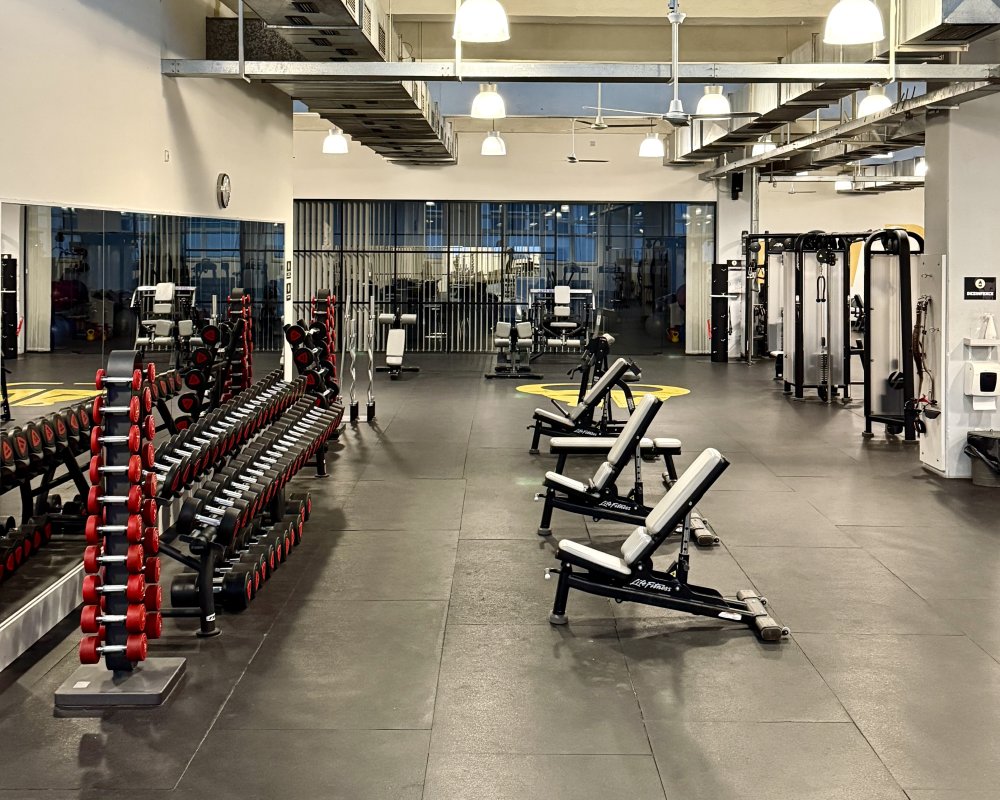 Činková zóna v NewPark Gym