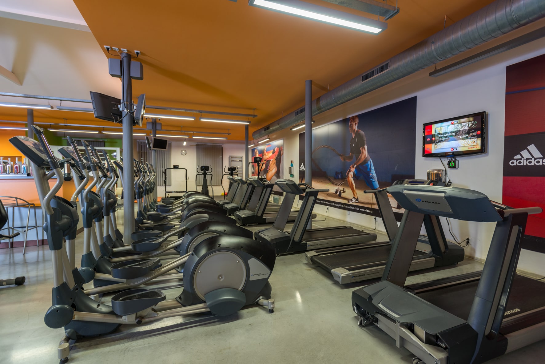 Kardio zóna v Big One Fitness